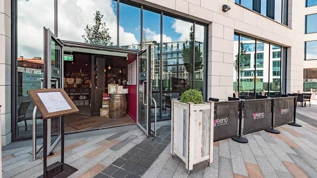 Dining at Veeno Leeds in leeds