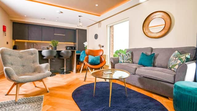 Accommodation at York Central No 3, within the city walls, free parking in york