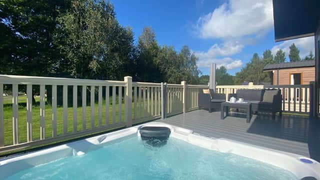 Accommodation at The Yorkshire Burrow Lodge with Hot Tub in allerthorpe