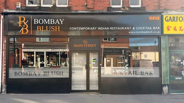 Dining at BOMBAY BLUSH in garforth