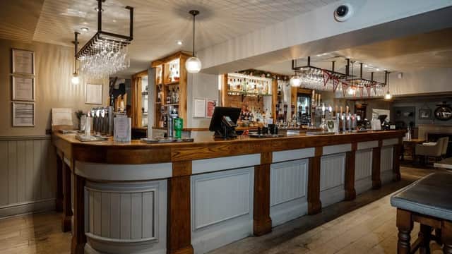 Dining at Halfway House in baildon