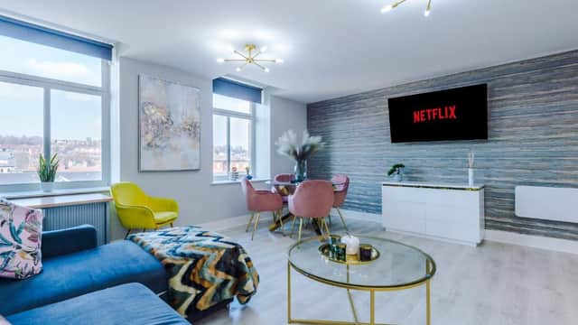 Accommodation at Stunning Executive Apartment - 10 Mins From Leeds in dewsbury