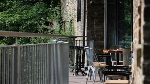 Dining at Nowhere Kitchen and Brewery in holme valley