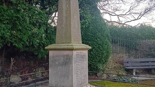 Baildon War Memorial - War Memorials in baildon
