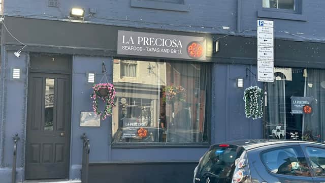 Dining at La Preciosa in sheffield