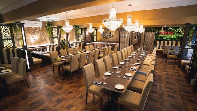 Dining at The Indus Restaurant & Bar Conisbrough in conisbrough