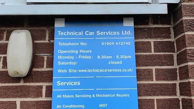 Technical Car Services Ltd - Garages in york