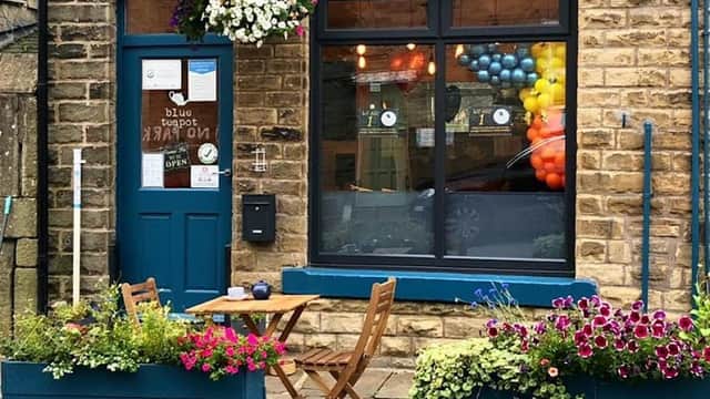 Cafe The Blue Teapot in hebden bridge