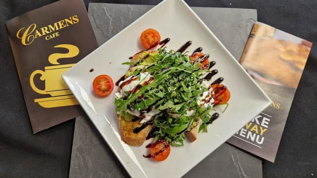Cafe Carmens Cafe in bridlington