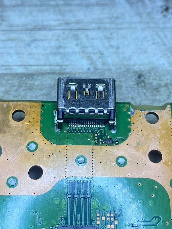We solder