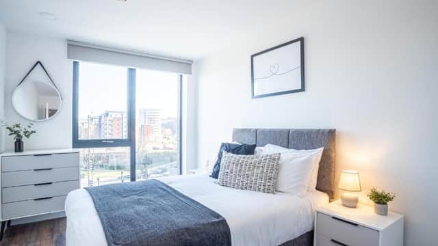 Accommodation at Great Central 2 Bed Apartments near City Centre Opulent Living Serviced Accommodation Sheffield in sheffield