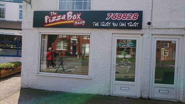 Dining at The Pizza Box Haxby in haxby