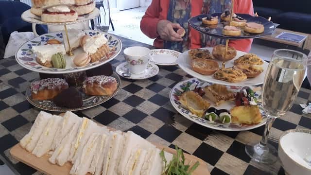 Dining at The Nutty Crumble in halifax