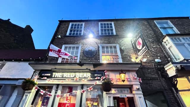 Food & drink at The Red Bear in thirsk