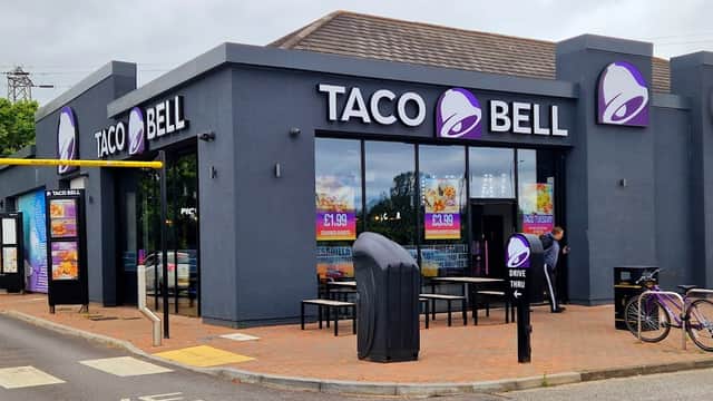 Dining at Taco Bell Hull - Raich Carter Way in hull