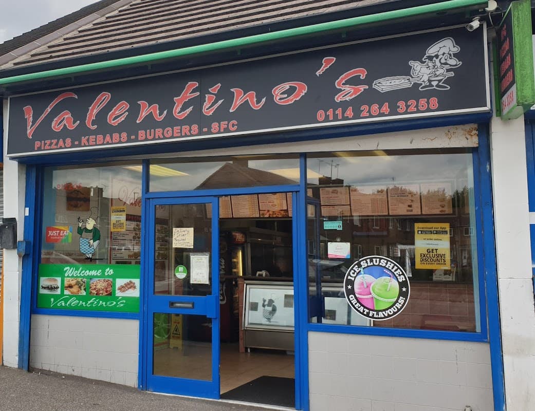 Valentino's Pizza Sheffield