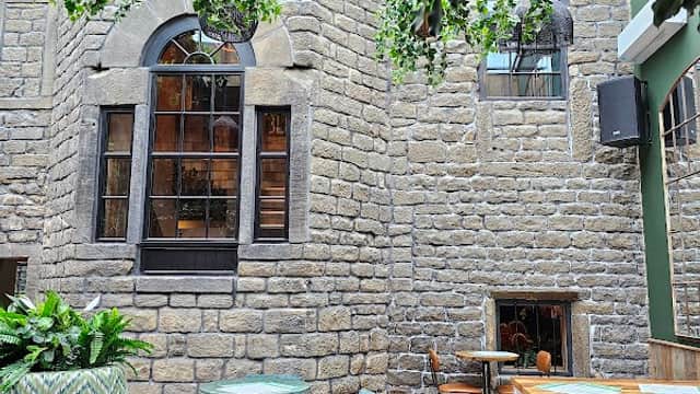 Dining at Treehouse Bar and Kitchen in otley