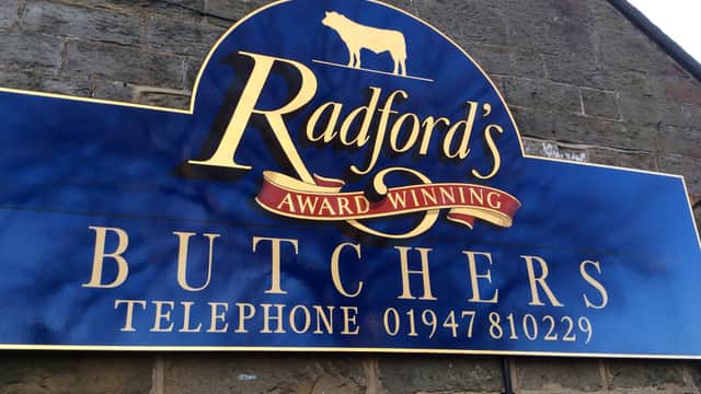 Radford's Butchers - Shop in sleights