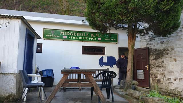 Food & drink at Midgehole Working Men's Club (aka The Blue Pig) in chiserley