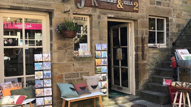 Jack Albert & Gill 2 art, home, gift gallery shop - Gallery in pateley bridge