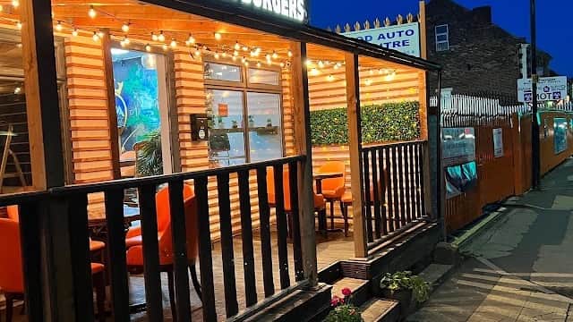 Dining at ZAZA Burgers & Pizza in eastwood