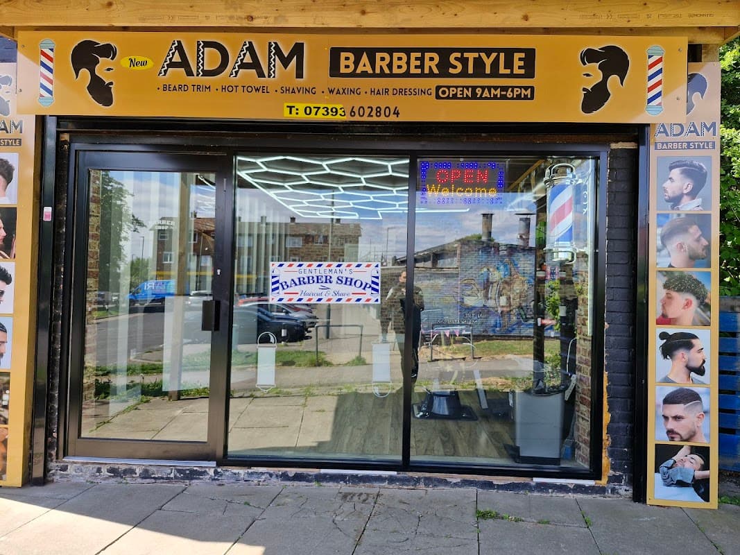 New Adam barber style