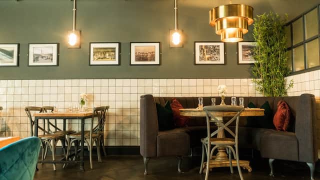 Dining at The Trading Rooms in halifax