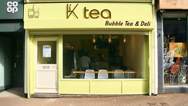 Dining at Ktea in sheffield
