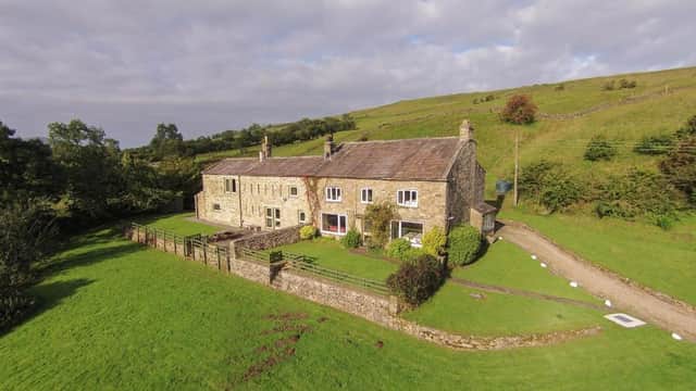Accommodation at Deerclose West Farmhouse, Leyburn in horsehouse