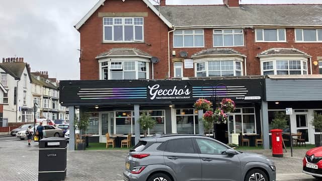 Dining at Geccho's Restaurant in bridlington