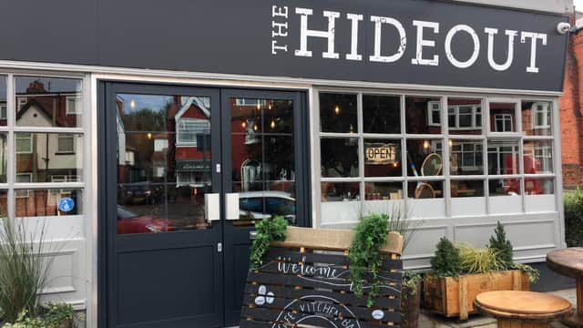 Food & drink at The Hideout in scarborough