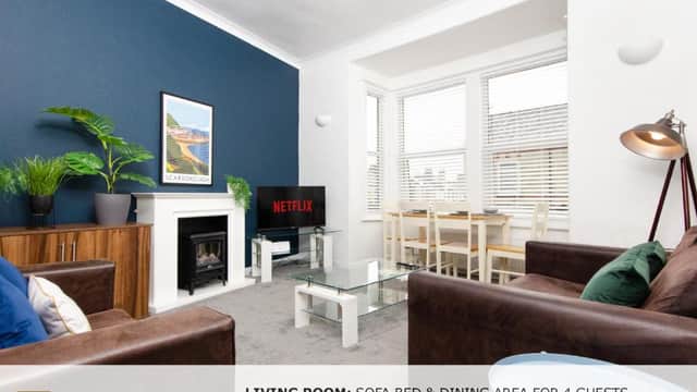 Accommodation at Hampton House - Lovely and Spacious 2 Bedroom Apartment - WITH FREE PARKING in scarborough