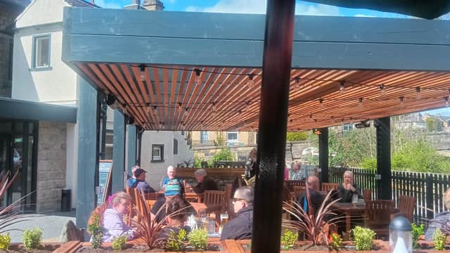 Dining at The Brown Cow in bingley