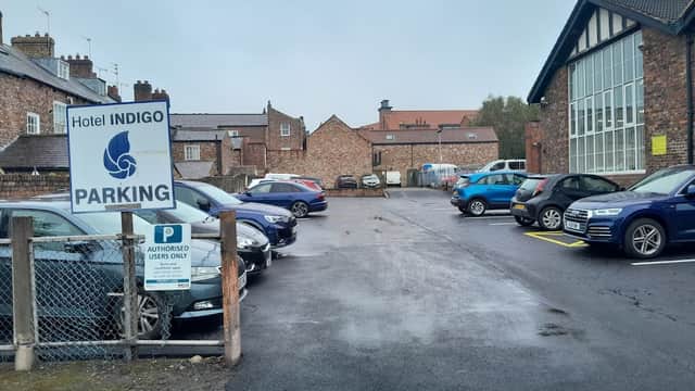Hotel Indigo car park