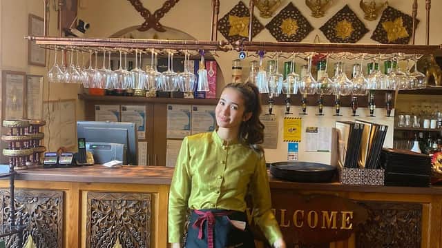 Dining at Thai Palace Restaurant in beverley