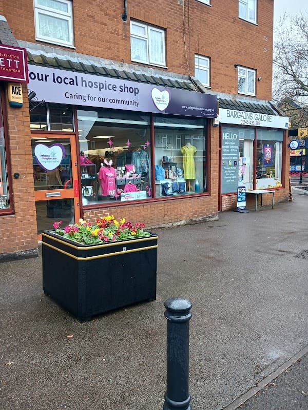 Ashgate Hospice Eckington Shop