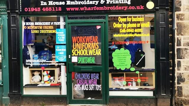 Wharfedale Embroidery Ltd - Clothes Shops in otley