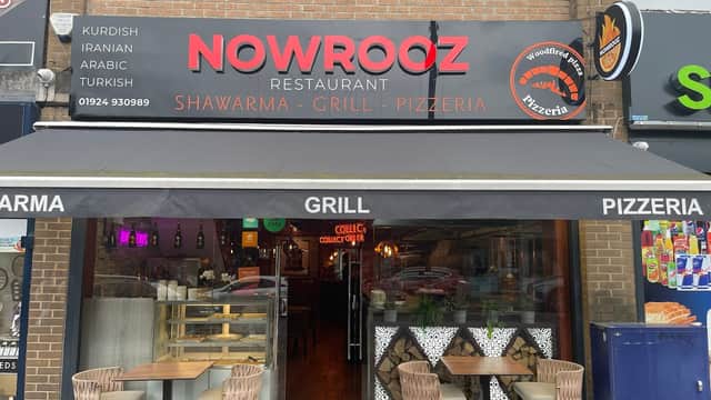 Dining at Nowrooz Restaurant in dewsbury