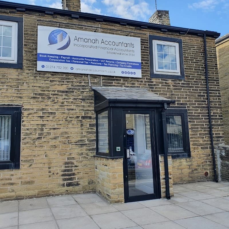 Amanah Accountants - Accountant Bradford - Chartered, Accountancy, Self-Assessment, Tax Returns & Bespoke Bookkeeping