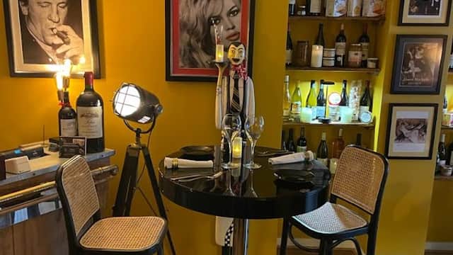 Dining at Velveteen French Cafe, Bar & Brasserie in whitby