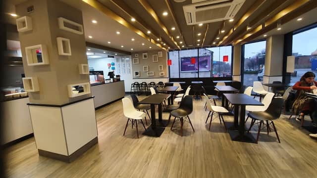 Dining at Oodles Wok Bradford in bradford