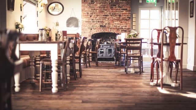 Dining at The Triton Inn in brough