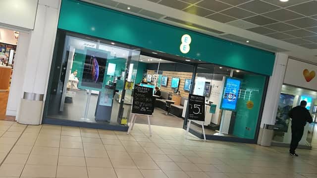 EE - Phone Shops in eckington