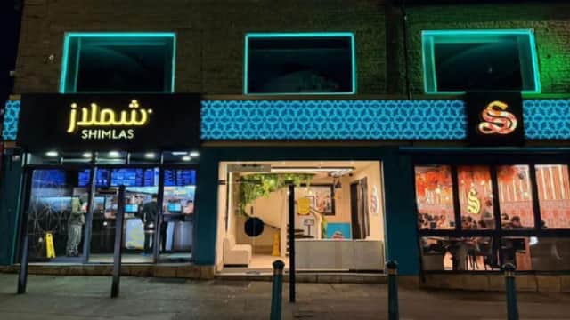 Dining at Shimlas Great Horton Road in bradford