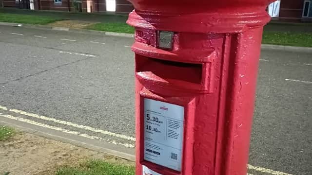 Royal Mail Priority Post Box - Post Offices in thornaby