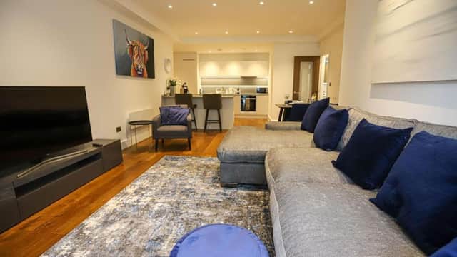 Accommodation at Stylish 2 Bedroom Apartment and Terrace Sleeps 4 in harrogate