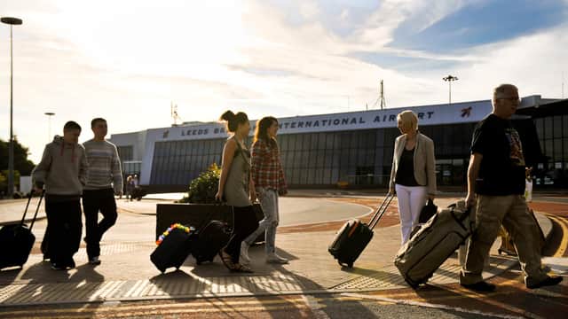 Leeds Bradford Airport - Family Attraction in aire view