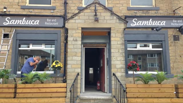 Dining at Sambuca in bradford