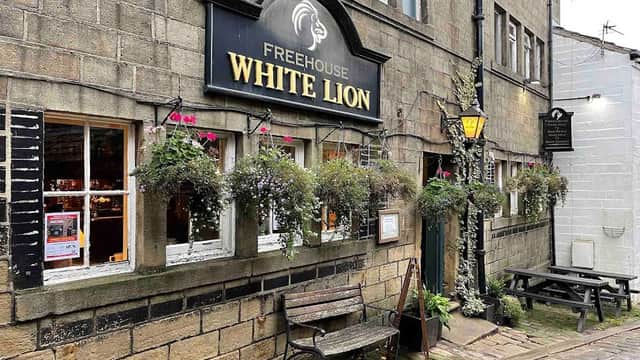 Food & drink at The White Lion, Heptonstall in chiserley
