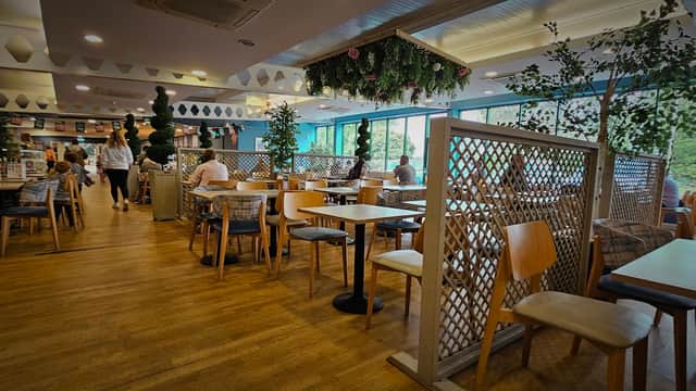 Dining at Hattie's Kitchen in otley